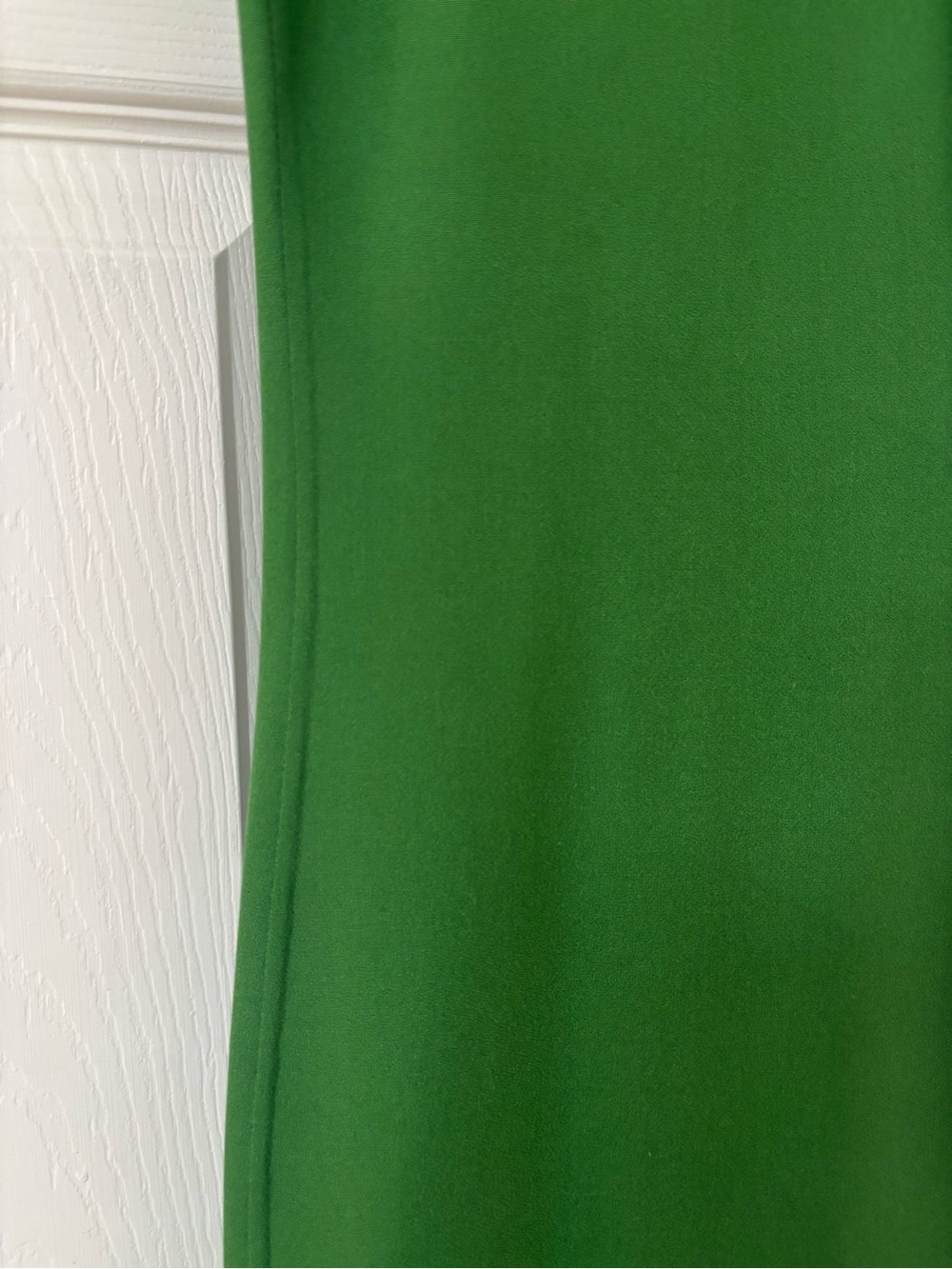 MICHAEL KORS COLLECTION Lawn Green Halter Sleeveless Slip Silk Maxi Dress - Picture 12 of 13